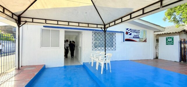 Gobierno del alcalde Dumek Turbay, a través de la ESE Hospital Local Cartagena de Indias, realiza reapertura del CAPS Bosque