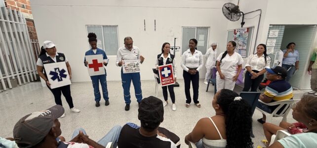 Continuamos con la Ruta de Emblematización de la Misión Médica en la red pública de salud de la ESE Hospital Local Cartagena de Indias.