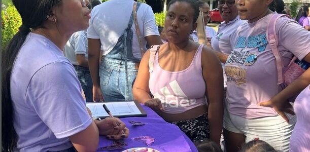 ESE Hospital Local Cartagena de Indias se suma a movilización por la eliminación de la violencia contra la mujer