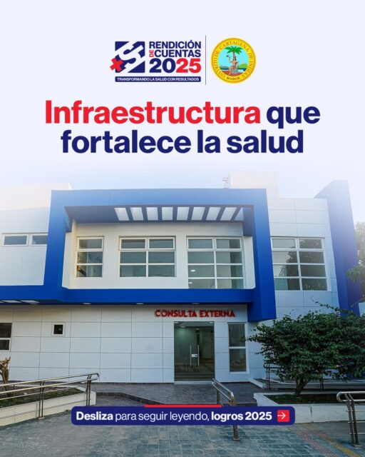 🏥 Infraestructura que fortalece la salud

Uno de los logros del 2025 ha sido el mejoramiento y adecuación de centros, fortaleciendo servicios como consulta externa, urgencias y hospitalización, para brindar espacios más dignos, seguros y oportunos a nuestros usuarios. 💙

Además, seguimos modernizando equipos biomédicos y fortaleciendo la atención hospitalaria, reafirmando nuestro compromiso de seguir transformando la salud de los cartageneros. 🙌🏽