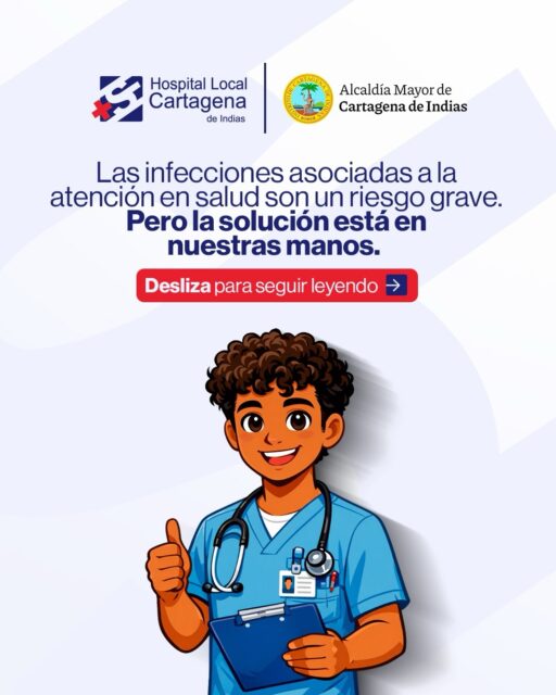 🩺🖐️ Las infecciones asociadas a la atención en salud pueden prevenirse con acciones simples, pero fundamentales.

La higiene de manos, el uso adecuado de elementos de protección y el cumplimiento de los protocolos ayudan a proteger la vida de pacientes, familias y personal de salud. 💙

▶️ Desliza y conoce cómo, entre todos, podemos fortalecer una atención más segura