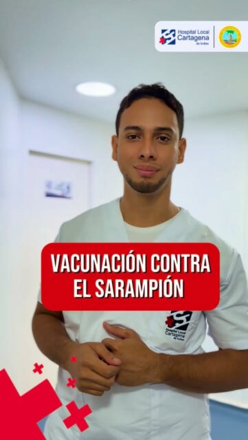 🚨 El sarampión es una enfermedad altamente contagiosa, pero puede prevenirse con la vacunación. 💉🛡️

Mantener el esquema al día protege a niños, niñas y a toda la comunidad. 💙

▶️ Dale play y conoce información importante para tu vacunación contra el sarampión.

📍Acércate a tu centro de atención más cercano y revisa tu esquema de vacunación
