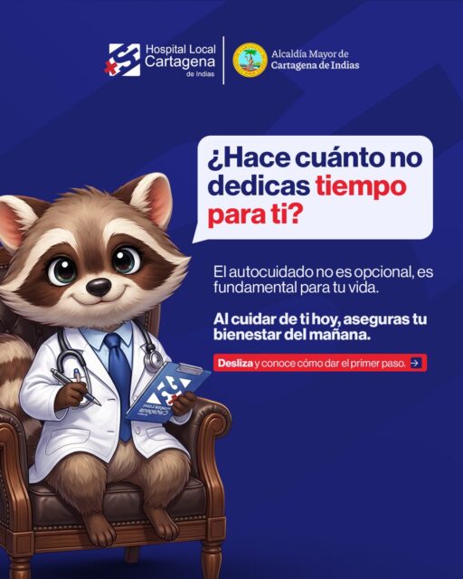 💙 Hoy es el Día Internacional del Autocuidado. ¿Y tú, cuándo fue la última vez que te elegiste a ti?

Cuidarte no es un lujo, es una decisión que fortalece tu bienestar físico, mental y emocional. Pequeñas acciones diarias pueden marcar una gran diferencia en tu calidad de vida.

👉 Desliza y descubre cómo empezar a priorizar tu salud.

💬 Cuéntanos en los comentarios: ¿qué hábito de autocuidado vas a poner en práctica desde hoy