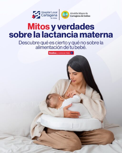 La lactancia viene acompañada de muchas dudas… y también de muchos mitos.🤱✨

En el marco de la Semana Mundial de la Lactancia Materna, del 1 al 7 de agosto, queremos ayudarte a derribar algunas de las creencias más comunes y compartir información confiable para que vivas esta etapa con mayor tranquilidad y confianza. 💙

💬 Cuéntanos: ¿Cuál de estos mitos habías escuchado? ¿Había alguno que creías que era cierto? ¡Te leemos en los comentarios!