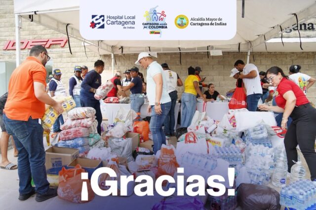 💙 Cuando ayudar nos une.

Hoy queremos decir GRACIAS a todas las personas que se sumaron con generosidad a esta iniciativa para apoyar a las familias afectadas por el sismo.

Gracias a quienes donaron, compartieron, ayudaron a recolectar y, de una u otra manera, hicieron posible llevar esta ayuda a quienes más la necesitan. Cada aporte cuenta y nos recuerda la fuerza que tenemos cuando nos unimos como comunidad. 🙏🇨🇴

Gracias, Cartagena, por demostrar que cuando más nos necesitan, estamos ahí. 💙🤝🇨🇴