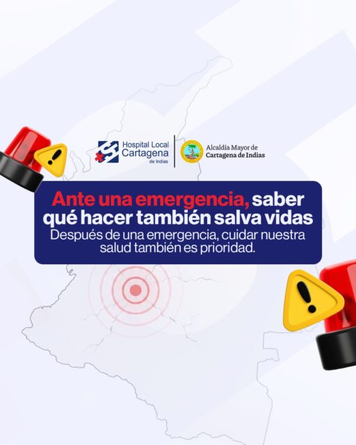 ♥️ Una emergencia puede cambiarlo todo en cuestión de segundos.

Por eso, después de un momento así, también es importante detenernos, respirar y cuidar de nuestra salud y la de quienes nos rodean.

Informarnos, revisar nuestro entorno y saber cómo actuar puede marcar una gran diferencia.

En la ESE Hospital Local de Cartagena cuidamos de ti. 💙🫶🏻 Consulta tu punto de atención más cercano en: www.esecartagenadeindias.gov.co

#Cartagena #Prevención #CuidamosDeTi #Salud #Emergencias