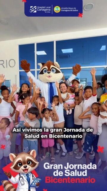 Así vivimos la gran Jornada de Salud en Bicentenario. 
Una jornada llena de sonrisas, cuidado y compromiso💙✨

Llevamos atención, prevención y bienestar más cerca de la comunidad, compartiendo con niños, jóvenes, adultos y familias del sector. 🩺👩‍⚕️👨‍👩‍👧‍👦

Gracias a todas las personas que nos acompañaron y a nuestro equipo por hacer posible este encuentro. 🙌

Seguimos transformando la salud de los cartageneros.✨