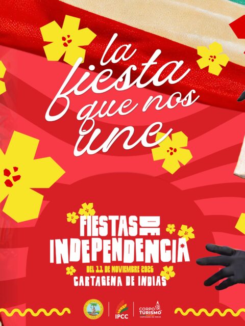 ¡Cartagena, llegó la hora de celebrar nuestra Independencia!🥳

Este 2 de octubre, con el primer Preludio inician oficialmente nuestras Fiestas de Independencia 2026, La Fiesta que nos Une.

Volvemos a encontrarnos en las calles para celebrar la historia que nos hizo libres, honrar nuestras raíces y demostrar por qué el orgullo de ser cartageneros se vive con tanta fuerza en cada barrio de nuestra ciudad.

Nuestras Fiestas viven un nuevo momento. Han crecido en escenarios, programación y participación, y hoy despiertan el interés de todo un país que pone sus ojos en Cartagena.
Y este año tienen además un significado especial: son las primeras Fiestas que celebramos como Patrimonio Cultural Inmaterial de la Nación, un reconocimiento que pone en valor aquello que nuestros barrios, artistas, músicos, bailadores, gestores y hacedores han mantenido vivo durante generaciones.

Vendrán los preludios, los cabildos, Ángeles Somos, la Noche de Candela y el Jolgorio de Tambores, el Reinado Popular, el Gran Desfile de Independencia, el Festival Náutico y el Bololó del Arsenal, entre muchos otros encuentros que hacen de noviembre una época única para Cartagena. Una agenda que crece sin perder su esencia y que hoy proyecta nuestra cultura ante Colombia y el mundo.

Esta es nuestra historia y nuestra fiesta. Invitamos a todos los cartageneros a vivirla, a respaldar a nuestros artistas y a recibir a quienes nos visitan con el orgullo de una ciudad que celebra su libertad. Que la alegría se tome cada rincón de Cartagena, con respeto por nuestras tradiciones, cultura y civismo.

¡Que viva nuestra Independencia! ¡Que viva La Fiesta que nos Une!✨