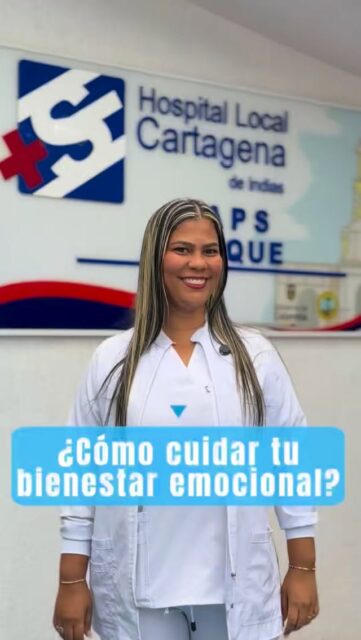 💙✨ ¡Tu bienestar emocional merece atención!

Entre las responsabilidades y la rutina, recuerda hacer una pausa para cuidar de ti. 🫶

▶️ Dale play y descubre 5 formas sencillas de cuidar tu bienestar emocional en el día a día.

🏥 En la ESE Hospital Local Cartagena de Indias, promovemos el cuidado integral de tu salud, porque sentirte bien también importa.

📲 Guarda este reel y compártelo con alguien que necesite recordar que también merece cuidarse. 💙
